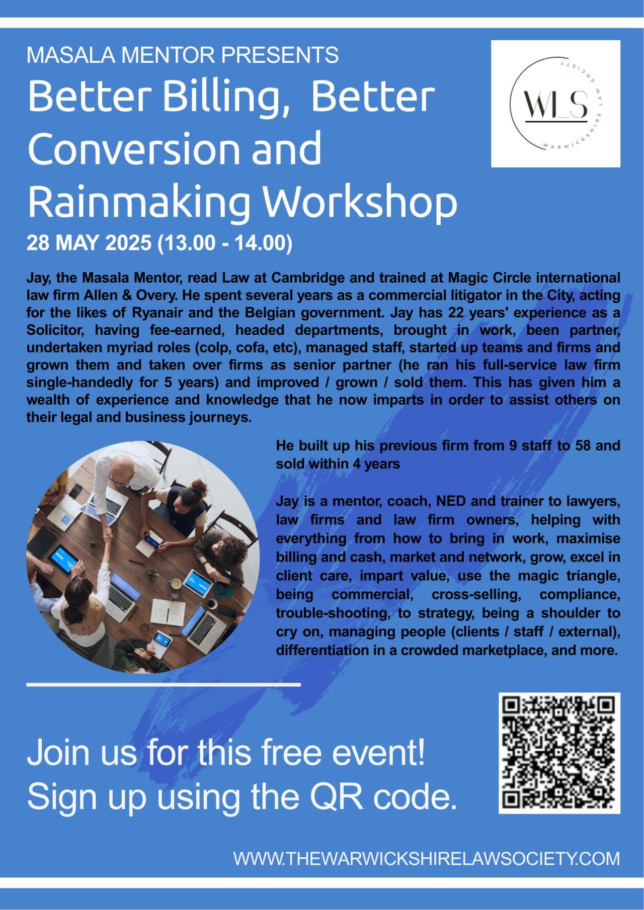 Better Billing, Better Conversion and Rainmaking Workshop